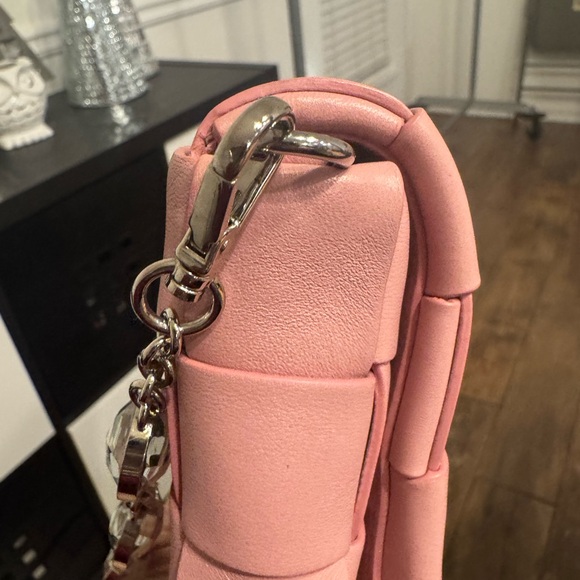 Miu Miu Pink Woven Leather Clutch - Picture 13 of 13